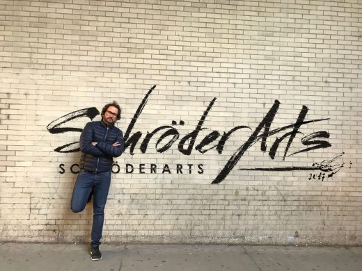 Zeigt den Maler Pete Schröder - Street Art in San Francisco 2017